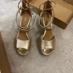 UGG Gold Women's Heels